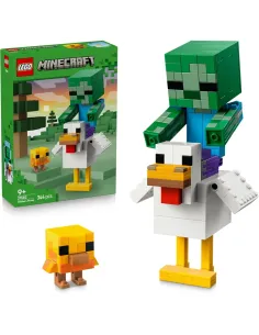 LEGO Minecraft Fantino di polli 21582, confezione