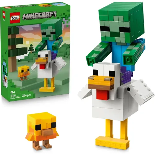 LEGO Minecraft Fantino di polli 21582, confezione