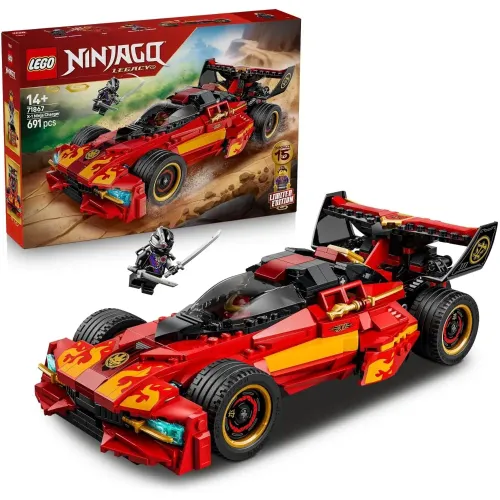 LEGO Ninjago Super bolide Ninja X-1 71867, confezione