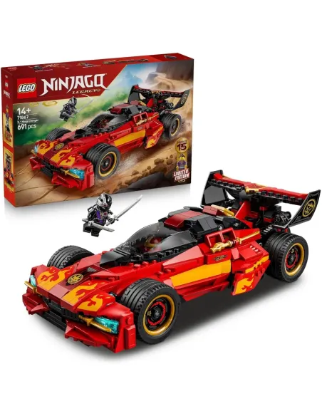 LEGO Ninjago Super bolide Ninja X-1 71867, confezione