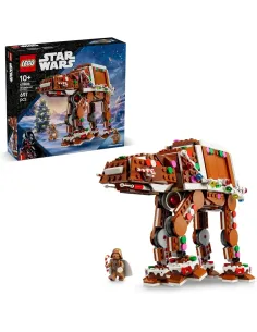 LEGO Star Wars Walker AT-AT pan di zenzero 40806, confezione