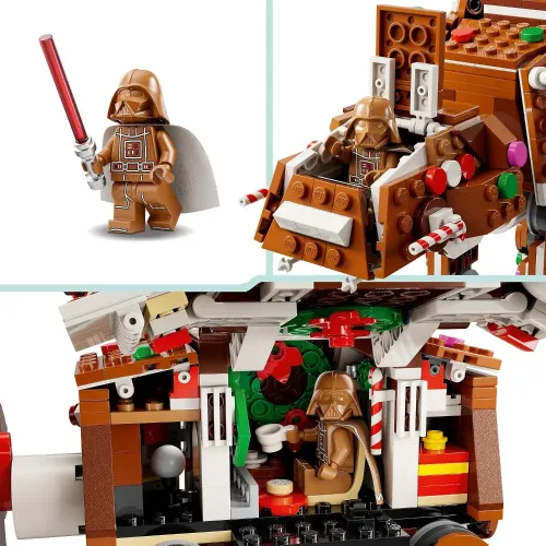 LEGO 40806 dettagli natalizi