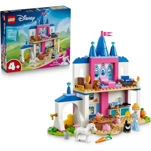 LEGO Disney Princess Castello di Cenerentola 43283, confezione