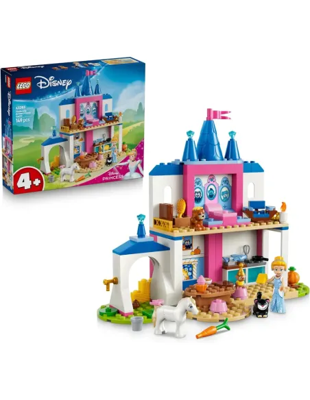 LEGO Disney Princess Castello di Cenerentola 43283, confezione