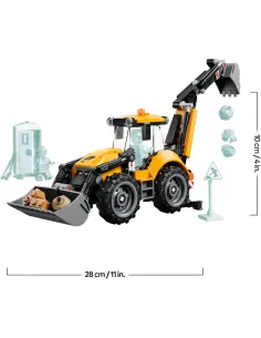 LEGO City Scavatrice da cantiere gialla 60480, confezione 2