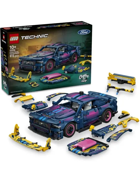LEGO Technic Ford Mustang GT Custom Garage 42236, confezione