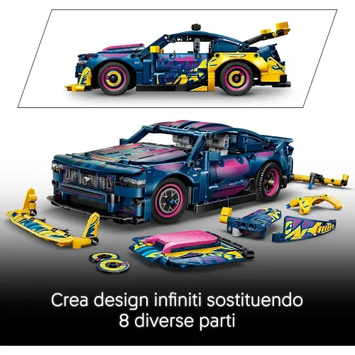 LEGO Ford Mustang GT costruita