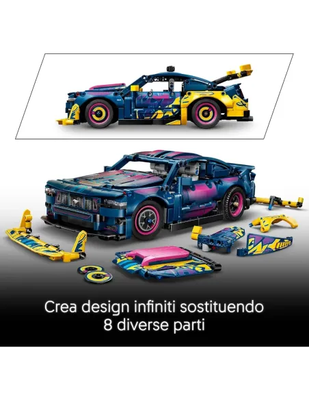 LEGO Ford Mustang GT costruita