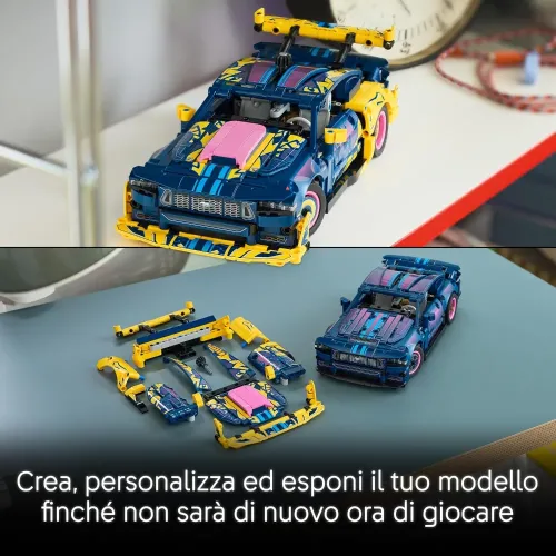 LEGO 42236 dettagli della Mustang
