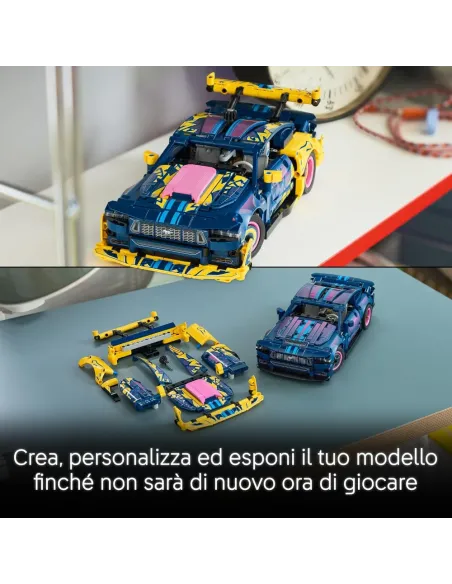 LEGO 42236 dettagli della Mustang