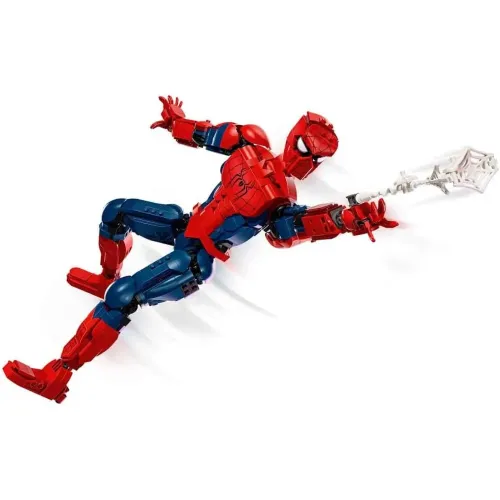 LEGO Spider-Man in posa acrobatica