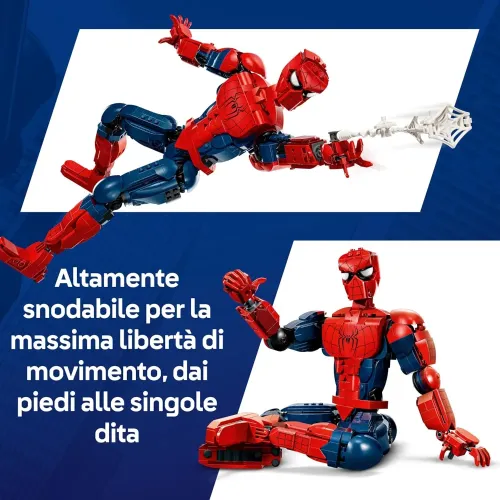 LEGO Spider-Man snodabile dettagli