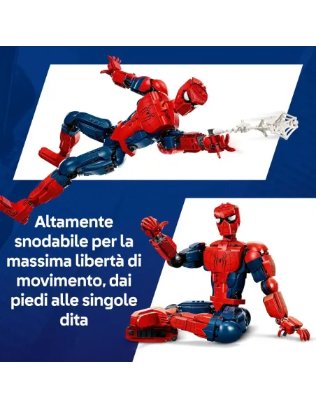 LEGO Spider-Man snodabile dettagli