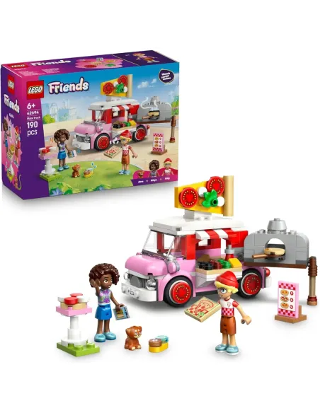 LEGO Friends Furgone delle pizze 42694, confezione