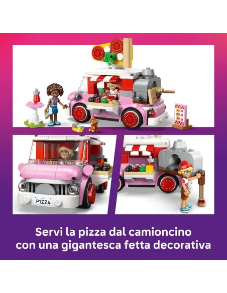 LEGO Friends pizzaiola in azione