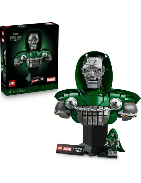 LEGO Marvel Busto del Dottor Destino 76345, confezione