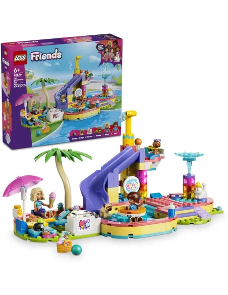 LEGO Friends Divertente giornata al parco acquatico 42676, confezione