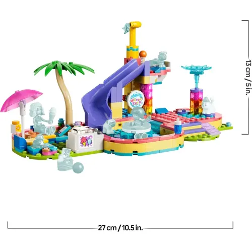 LEGO parco acquatico costruito