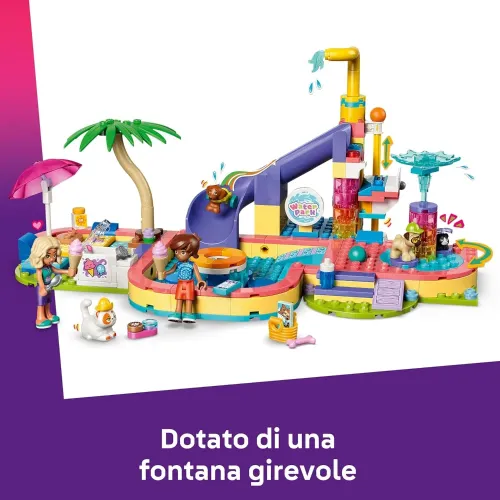 LEGO 42676 scivolo e piscina