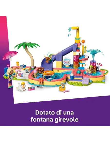 LEGO 42676 scivolo e piscina