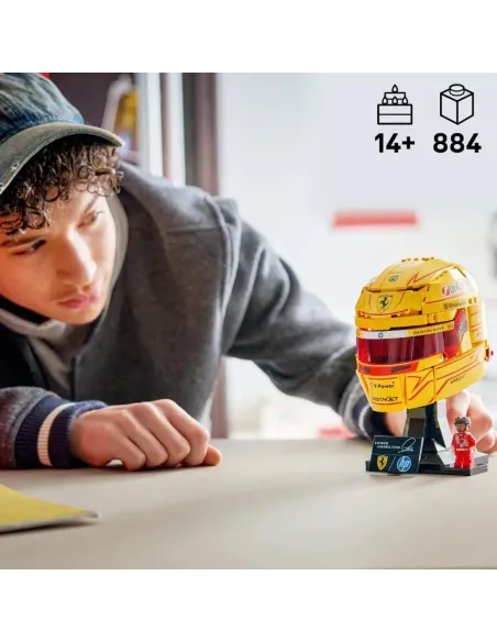 LEGO casco di Hamilton costruito