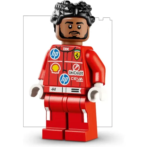 LEGO minifigure di Lewis Hamilton