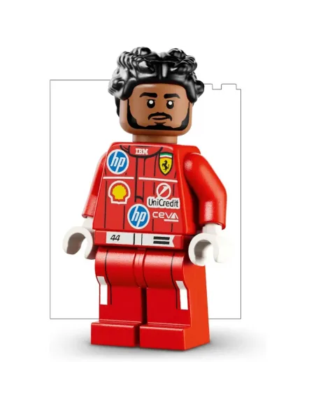 LEGO minifigure di Lewis Hamilton