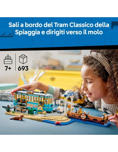 LEGO 60506 interni del tram
