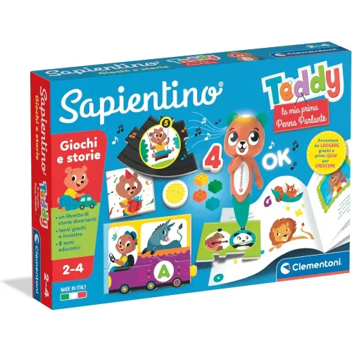 CLEMENTONI SAPIENTINO TEDDY LA MIA PRIMA PENNA...