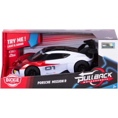 Dickie Toys Porsche Mission R con luci e suoni...