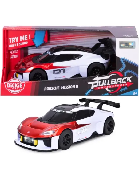 Dickie Toys Porsche Mission R con luci e suoni 21 cm