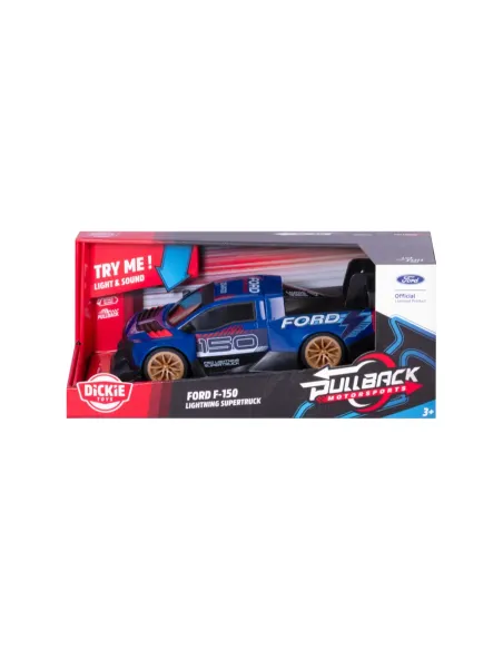 Dickie Toys Ford F-150 Lightning Super Truck con luci e suoni 22,5 cm