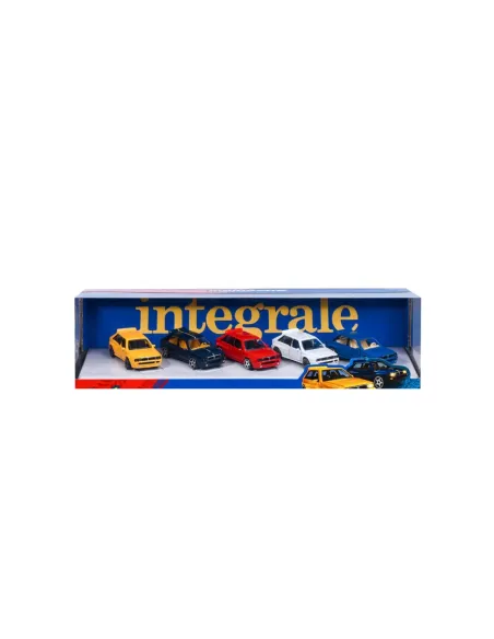Majorette Giftpack Lancia Delta Integrale set 5 modellini 1:64