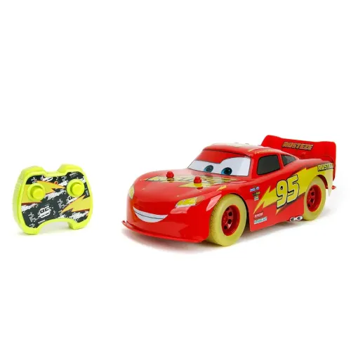 Jada Disney Cars Saetta McQueen Glow Racer...