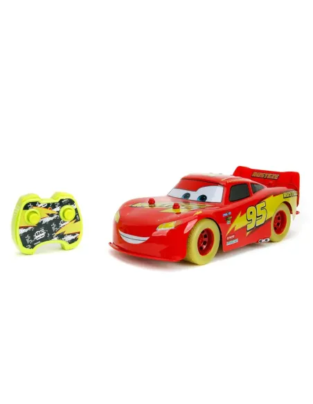 Jada Disney Cars Saetta McQueen Glow Racer radiocomandata 1:14