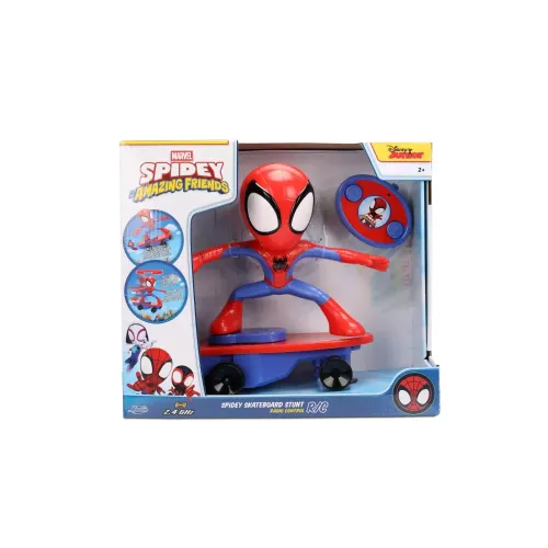 Jada Marvel Spidey Skateboard Stunt...