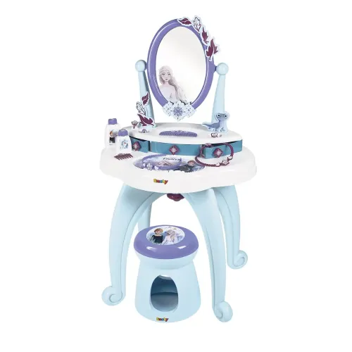 Smoby Frozen specchiera 2 in 1 con sgabello e...