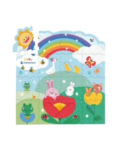 Clementoni Baby Animal Families tappeto puzzle in EVA... 2