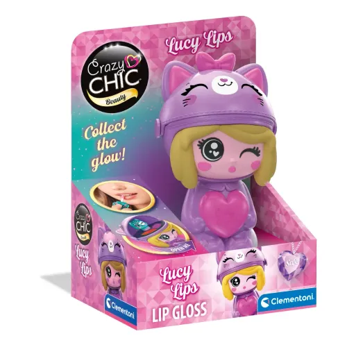 Clementoni Crazy Chic Beauty Doll Lucy Lips...