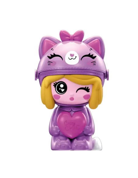 Clementoni Crazy Chic Beauty Doll Lucy Lips bambola con lucidalabbra e rossetto