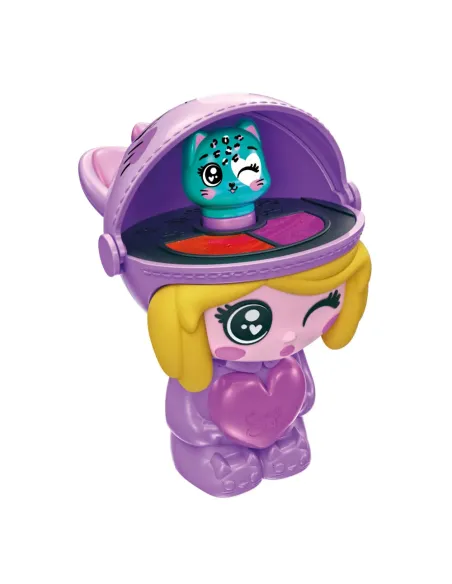 Clementoni Crazy Chic Beauty Doll Lucy Lips bambola con lucidalabbra e rossetto