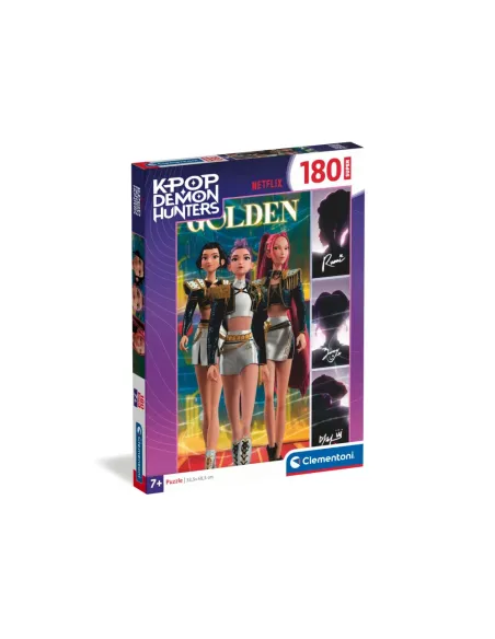 Puzzle KPop Demon Hunters 180 pezzi Super Clementoni Huntr/x Golden