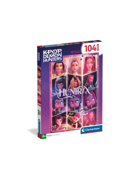 Puzzle KPop Demon Hunters 104 pezzi Super Clementoni Huntr/x verticale