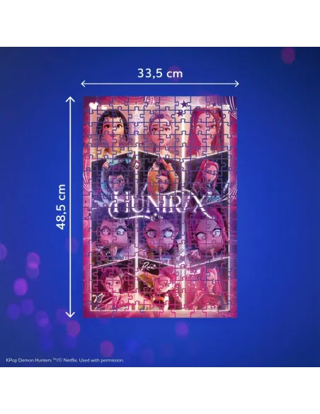 Puzzle KPop Demon Hunters 104 pezzi Super Clementoni Huntr/x verticale