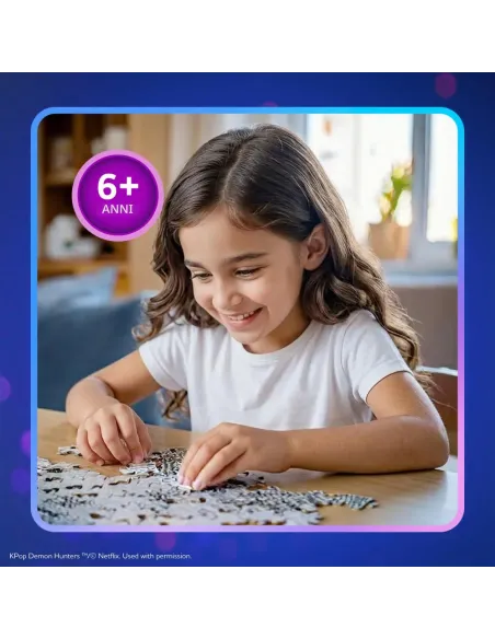 Puzzle KPop Demon Hunters 104 pezzi Super Clementoni Huntr/x verticale