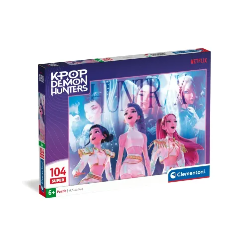 Puzzle KPop Demon Hunters 104 pezzi Super...
