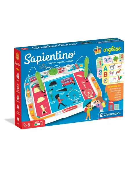 Sapientino Inglese Clementoni banchetto elettronico con penne spinotti