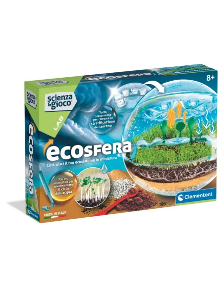 Clementoni Scienza e Gioco Ecosfera kit scientifico ecosistema in miniatura