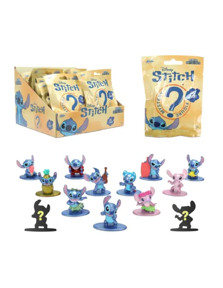 Stitch Nanofigs Jada bustina sorpresa mini figura in metallo 4 cm Serie 2