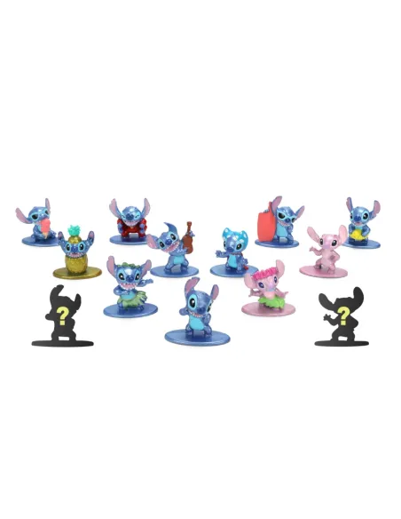 Stitch Nanofigs Jada bustina sorpresa mini figura in metallo 4 cm Serie 2